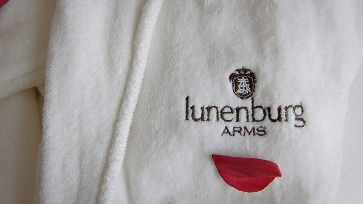 Lunenburg Arms Hotel & Spa bathrobe